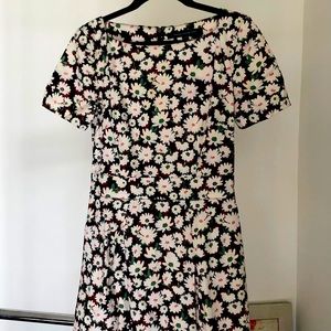 French connection flower print mini dress